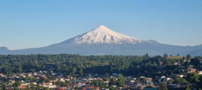 Departamento Villarrica Vista al Lago y Volcanes